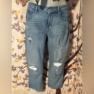 Maurices Distressed Boyfriend Jeans in Vintage Wash